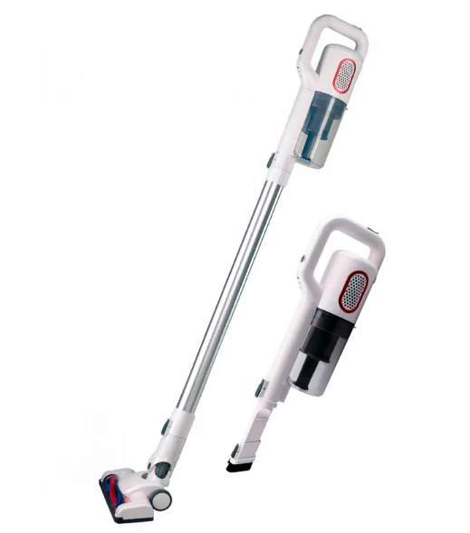 Ручний акумуляторний пилосос RAF R.8669 · Вертикальний пилосос з LED підсвіткою турбощітки · 40 хвилин роботи