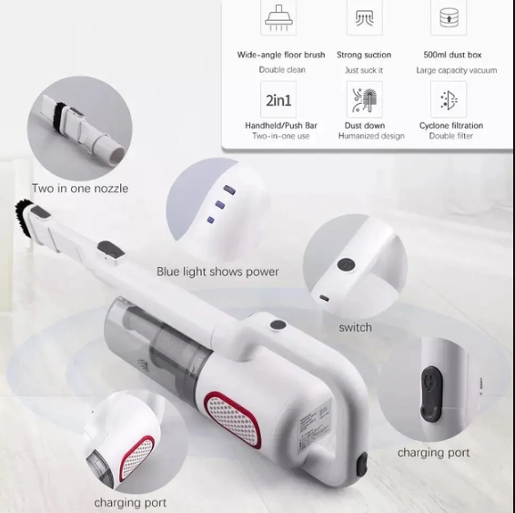 Ручний акумуляторний пилосос RAF R.8669 - мініатюра 5