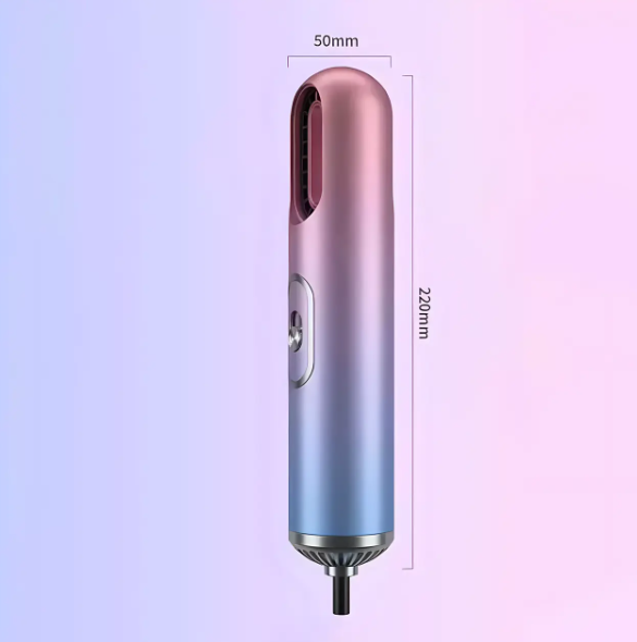 Портативний іонний фен COMMITMENT TO QUALITY з іонізацією для відновлення та швидкого сушіння волосся - мініатюра 2