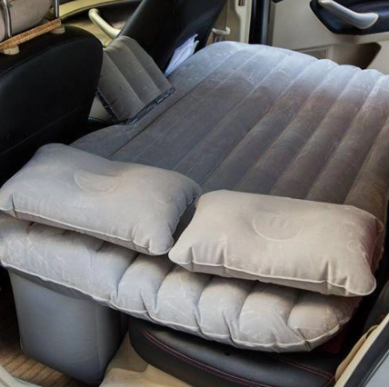 Автомобільний надувний матрац – ліжко в машину на заднє сидіння Car Travel Bed - мініатюра 3