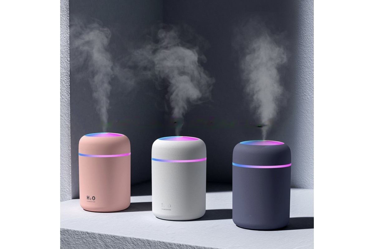 Міні зволожувач повітря з підсвіткою – нічником H2O USB, 300 мл - мініатюра 4