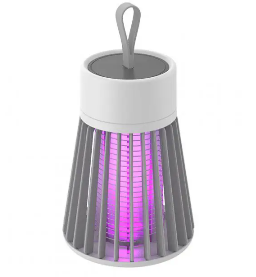 Знищувач – пастка для комах Electronic shock Mosquito killing lamp USB Лампа від комарів та мух - мініатюра 4