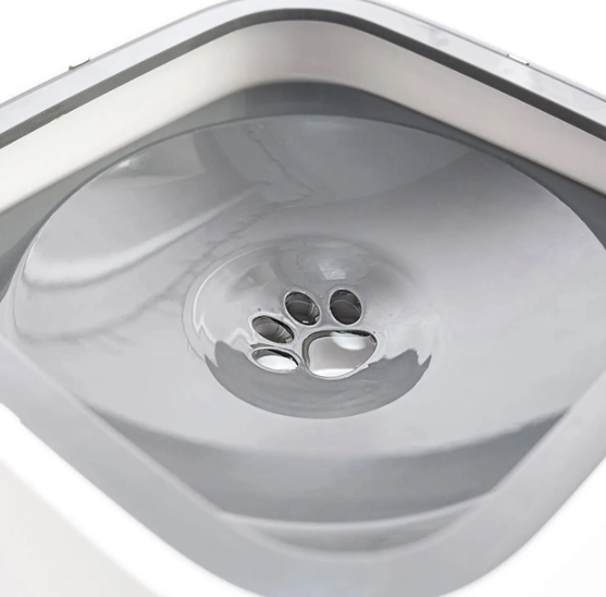 Поїлка - непроливайка для тварин MAGIC BOWL Миска для води з плаваючим диском проти бризок для собак та котів, 1.5 л - мініатюра 4