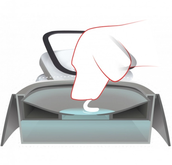 Поїлка - непроливайка для тварин MAGIC BOWL Миска для води з плаваючим диском проти бризок для собак та котів, 1.5 л - мініатюра 5