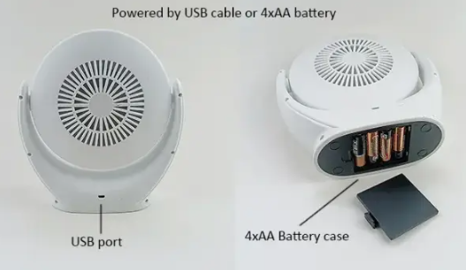 Портативне дзеркало для макіяжу з підсвіткою LED Mirror Lamp USB Настільне косметичне дзеркало - мініатюра 2