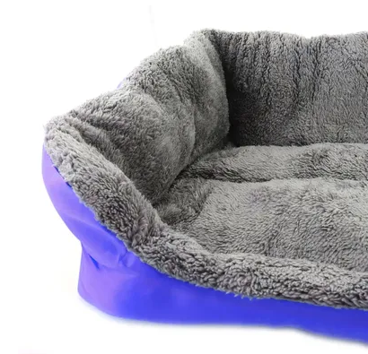 Лежанка - пуф для котів та собак M 55 х 45 см - мініатюра 9