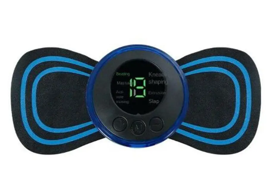 Імпульсний міостимулятор EMS масажер - метелик для ніг, рук, шиї, сідниць та живота - мініатюра 4