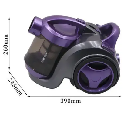 Вакуумний пилосос Haeger HG-8662 для сухого прибирання з турбощіткою та контейнером для збору, 1200 Вт - мініатюра 4