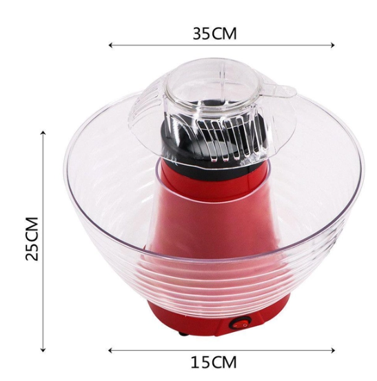 Апарат для приготування попкорну Haeger HG-9001 - мініатюра 6