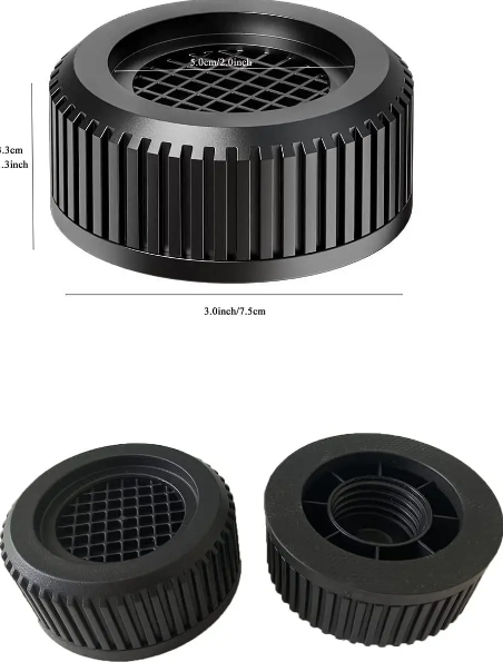 Антивібраційні підставки - амортизатори SHOCK PAD для пральної машини, холодильника та меблів - мініатюра 2