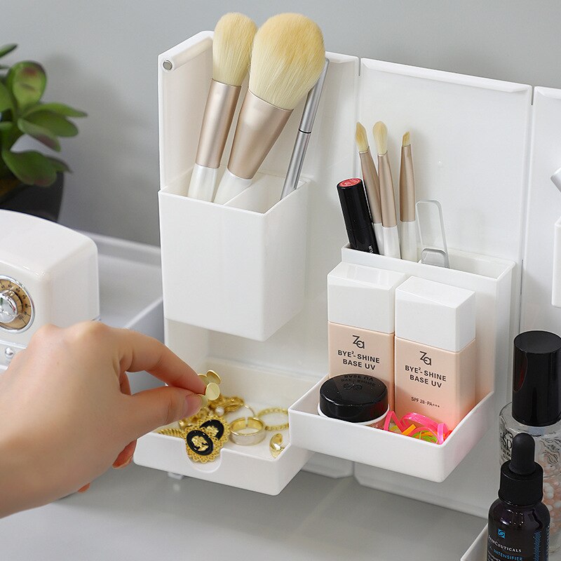 Складний настільний органайзер для канцелярського приладдя, косметики, аксесуарів - мініатюра 3