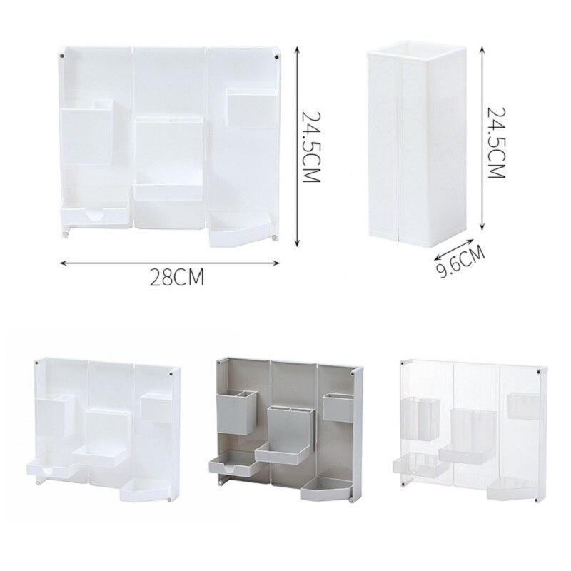 Складний настільний органайзер для канцелярського приладдя, косметики, аксесуарів - мініатюра 7