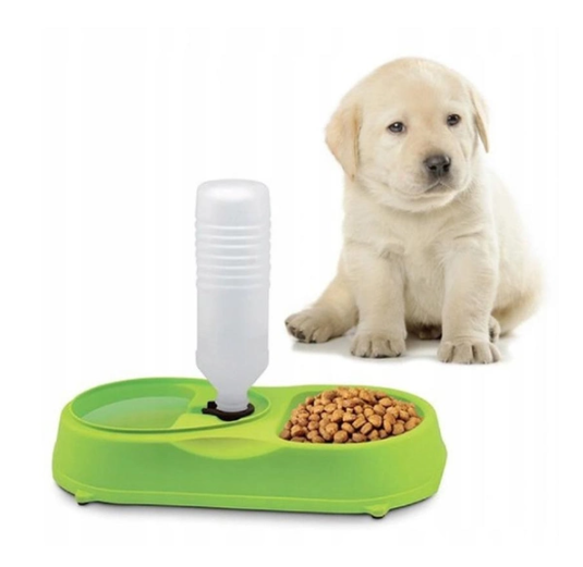 Миска для котів та собак з автоматичною напувалкою Pet Feeder - мініатюра 4