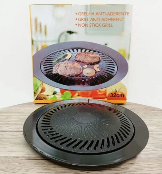 Решітка – гриль для мангалу та барбекю, 32 см - мініатюра 7