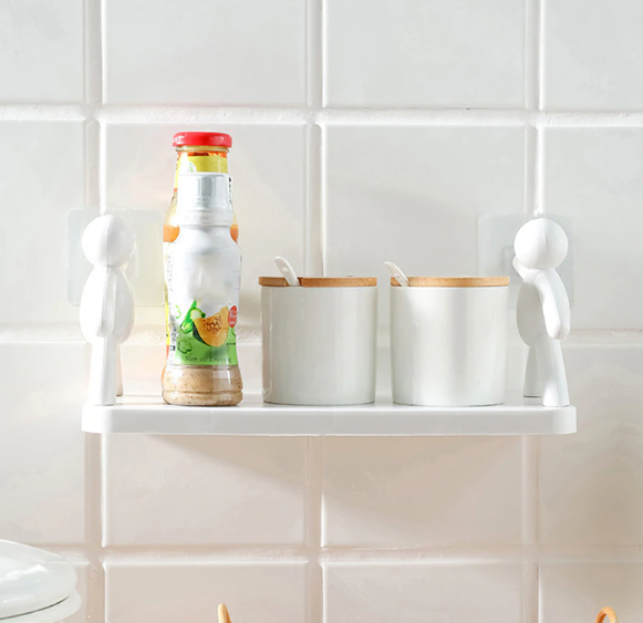 Універсальна підвісна поличка Чоловічки для ванної кімнати / кухні - мініатюра 5