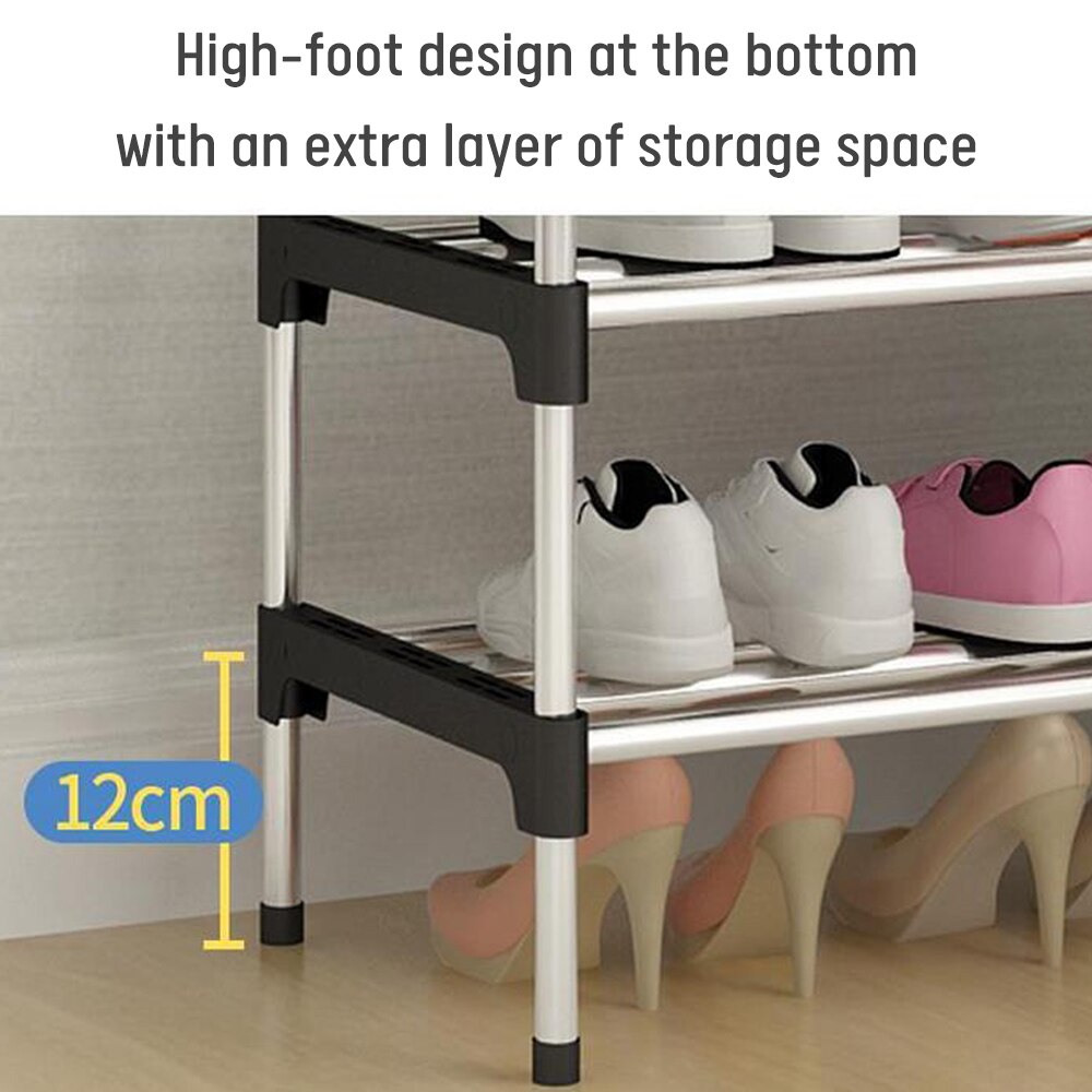 Полиця для взуття NST6 Взуттєвий стелаж для зберігання на 6 ярусів - мініатюра 3