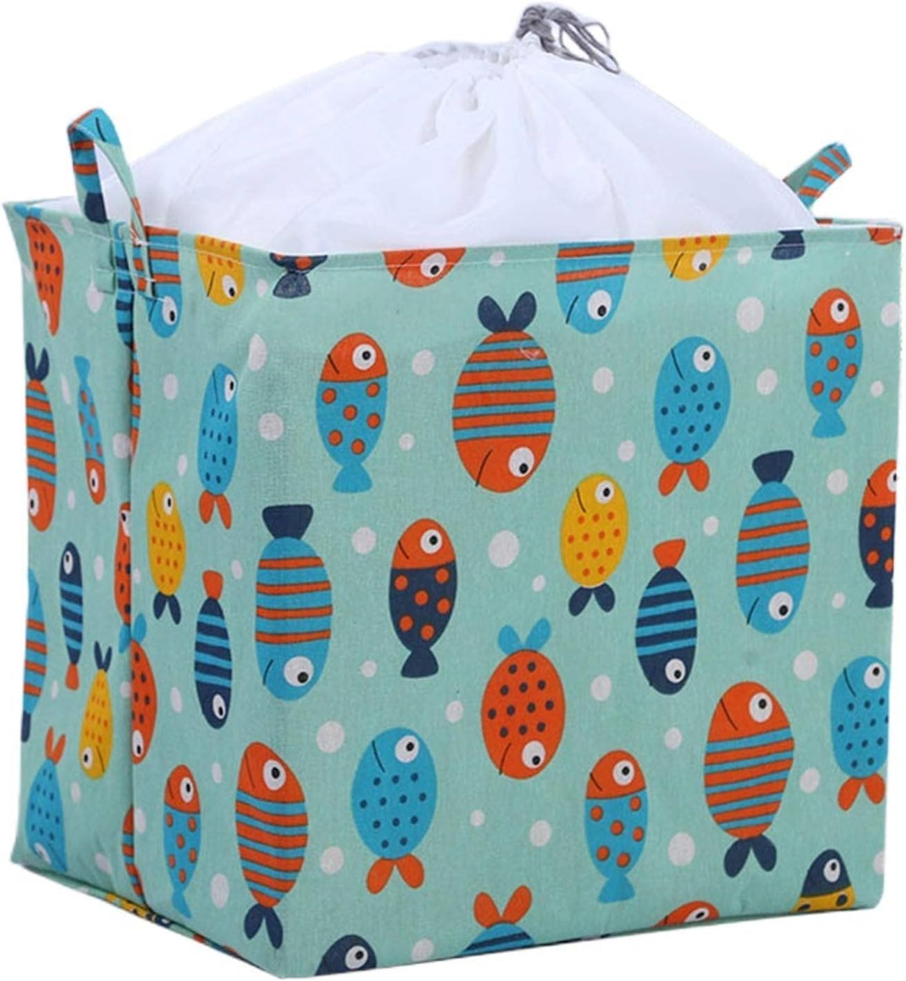 Кошик для білизни, одягу, іграшок Laundry Basket Органайзер для зберігання речей, 40х50х50 см - мініатюра 9