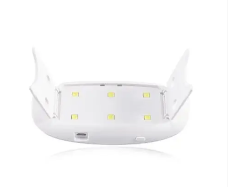 Лампа для манікюру SUN Mini UV/LED для полімеризації гелю та сушіння гель-лаку, 6W - мініатюра 3