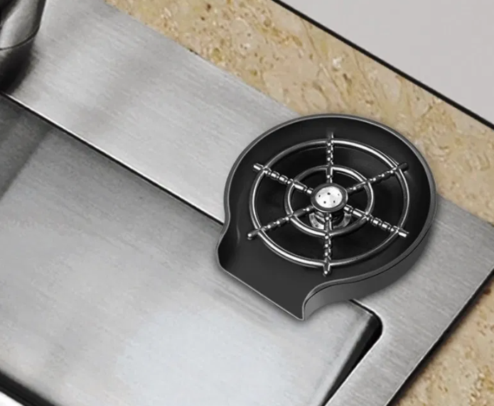 Кухонна портативна мийка для склянок - мініатюра 3