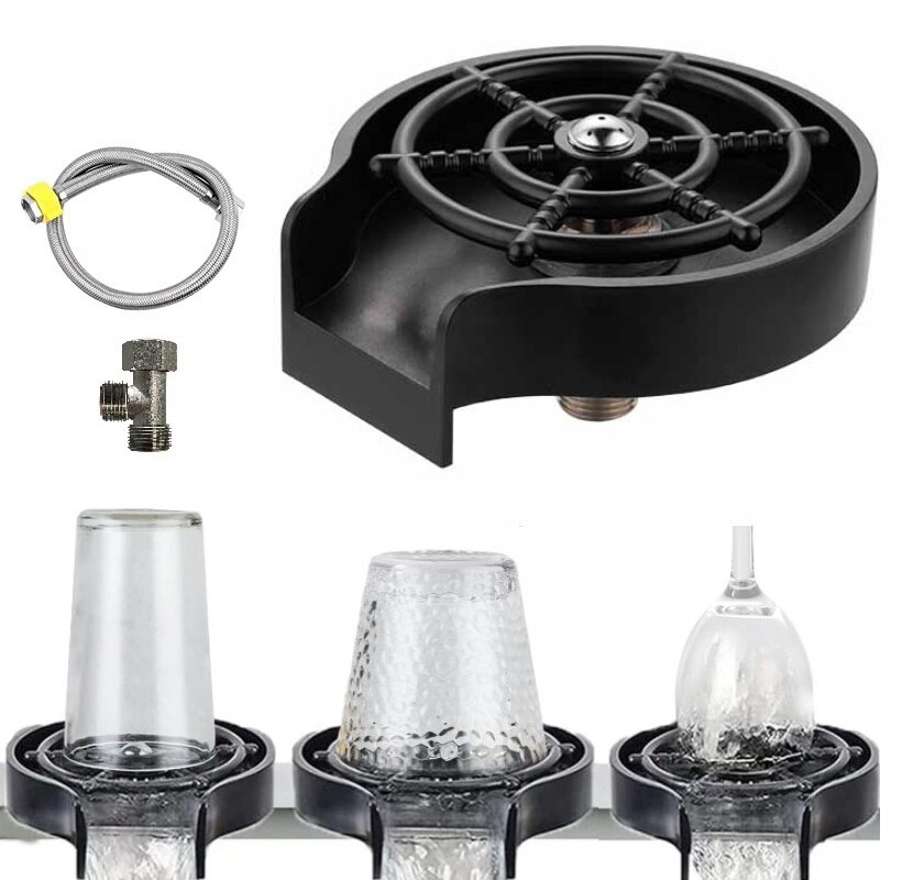 Кухонна портативна мийка для склянок - мініатюра 4