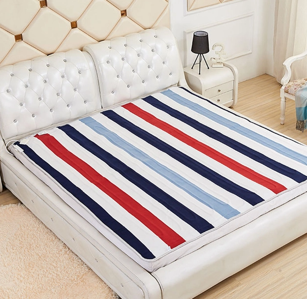 Електричне зігрівальне простирадло – матрац з підігрівом Electric Blanket, 150х120 см ∙ Електропростирадло електроматрац з сумкою - мініатюра 5