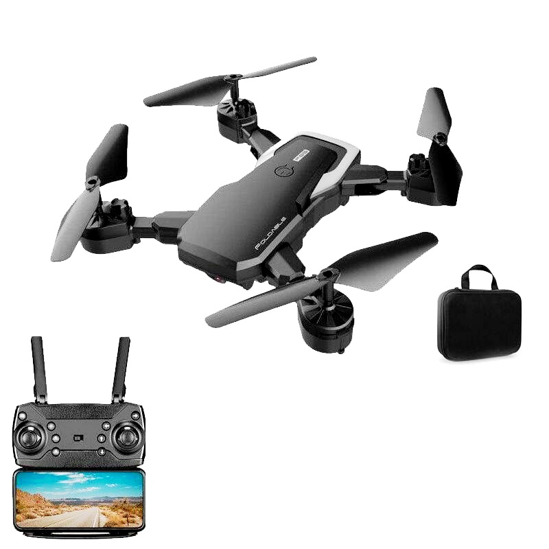 Квадрокоптер Foldable S89 PRO Дрон з камерою, в кейсі ∙ 25 хвилин польоту ∙ Камера 4K ∙ Режим стеження ∙ 3 швидкості польоту - мініатюра 2