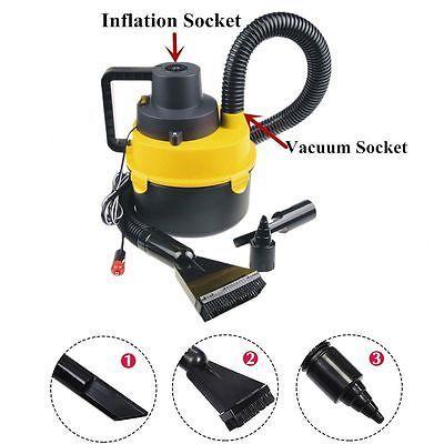 Багатофункціональний автомобільний пилосос для сухого та вологого прибирання The Black - мініатюра 4
