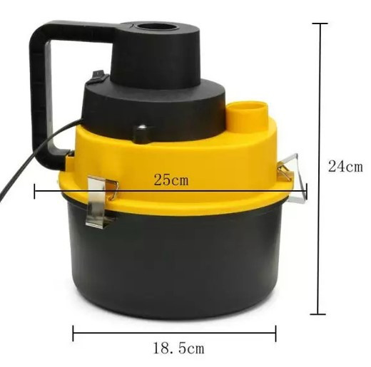 Багатофункціональний автомобільний пилосос для сухого та вологого прибирання The Black - мініатюра 6