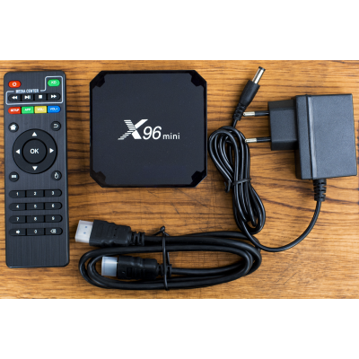 Смарт ТВ приставка - медіаплеєр X96 Mini Ігрова приставка для Android, 4/32 GB - мініатюра 5