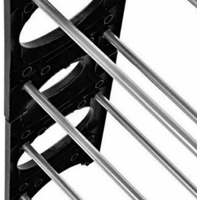 Полиця для взуття органайзер Amazing Stackable Shoe Rack ∙ Стійка - етажерка взуттєва на 4 полиці - мініатюра 3