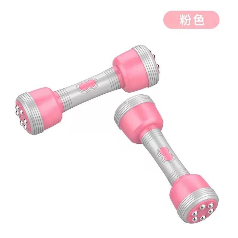 Тренажерні гантелі - масажер для тіла Multifunctional massage dumbbells ∙ Розбірні масажні гантелі з регулюванням ваги та навантаження - мініатюра 6