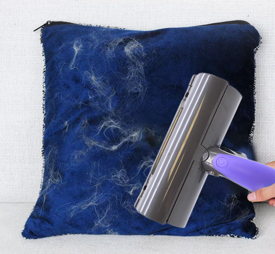 Щітка для чищення одягу, меблів, килимів від вовни ∙ Валик для видалення вовни тварин Fur Daddy SONIC - мініатюра 4