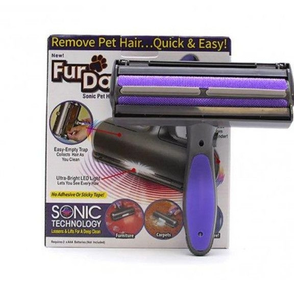 Щітка для чищення одягу, меблів, килимів від вовни ∙ Валик для видалення вовни тварин Fur Daddy SONIC - мініатюра 5