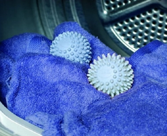 Кульки для прання білизни, пуховиків у пральній машині Dryer Balls 2 м'ячик у наборі - мініатюра 3