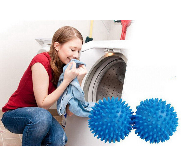 Кульки для прання білизни, пуховиків у пральній машині Dryer Balls 2 м'ячик у наборі - мініатюра 4