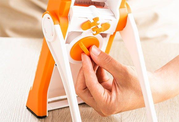 Кухонний мультислайсер – подрібнювач овочів Brava Spring Slicer - мініатюра 3