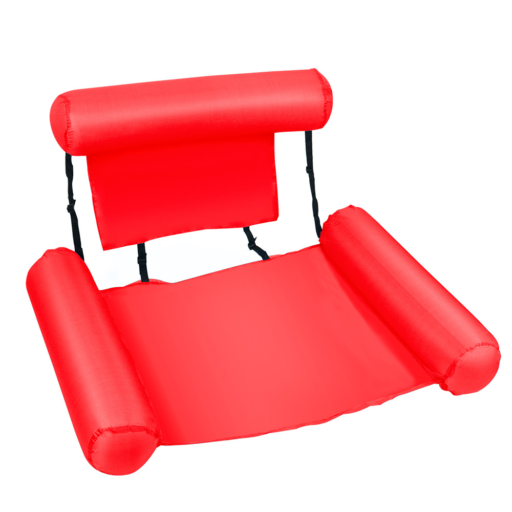 Надувний складний матрац плаваючий стілець Пляжний водний гамак - крісло плаваюче ліжко - мініатюра 7