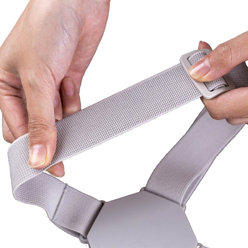 Коректор постави з вібрацією / Розумний пояс підтримка спини / Корсет для хребта з USB зарядкою - мініатюра 5