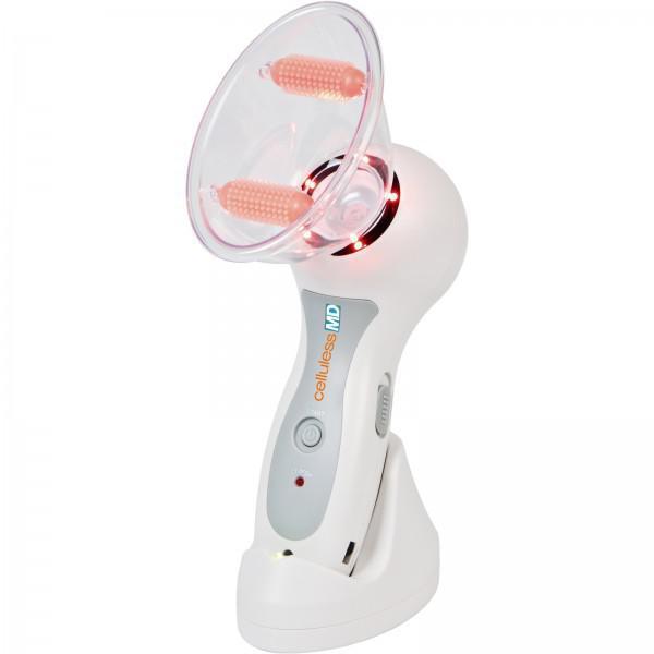 Ручний домашній вакуумний роликовий лімфодренажний антицелюлітний масажер Celluless MD для рук, живота, спини, ніг та сідниць - мініатюра 2