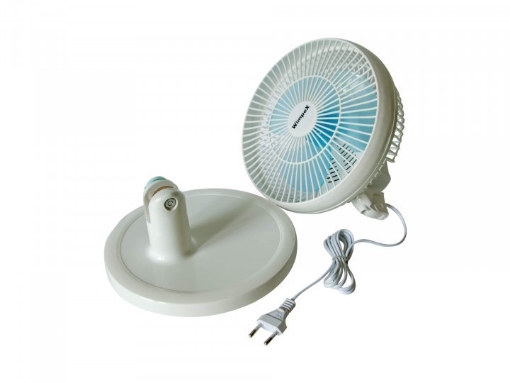 Вентилятор настільний компактний міні поворотний 2 швидкості Wimpex WX-909 - мініатюра 3