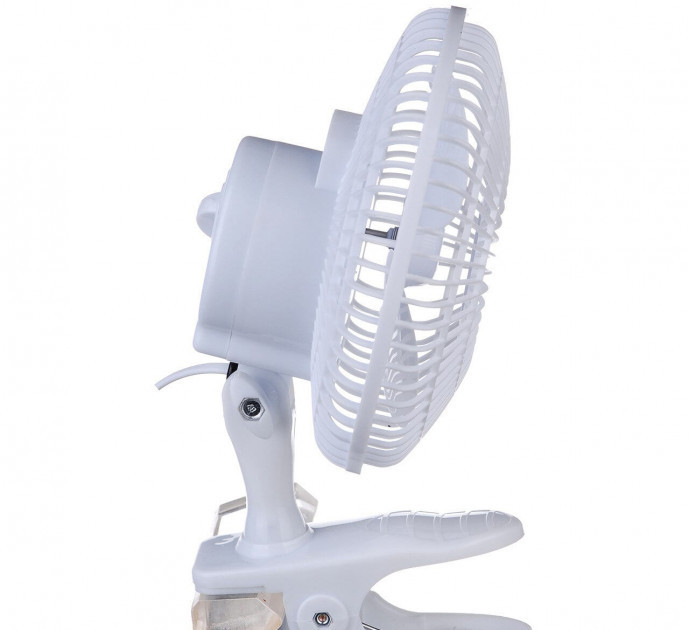 Настільний вентилятор побутовий Wimpex 2в1 WX-601 з прищіпкою для зручної установки, 2 швидкості - мініатюра 7