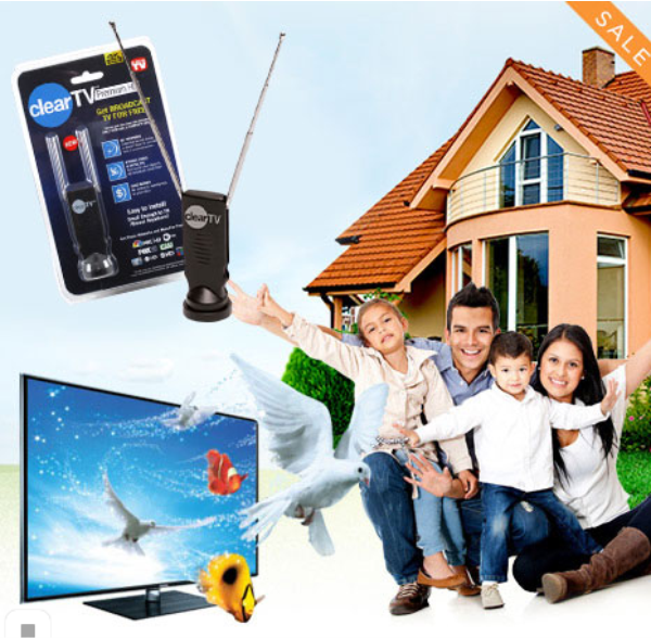 ТВ Антена цифрова кімнатна Clear TV - мініатюра 4