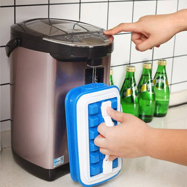 Льодниця герметична Fill&Carry Without Spilla 18 кубиків ∙ Контейнер – льодовиця ∙ Форма для льоду - мініатюра 2