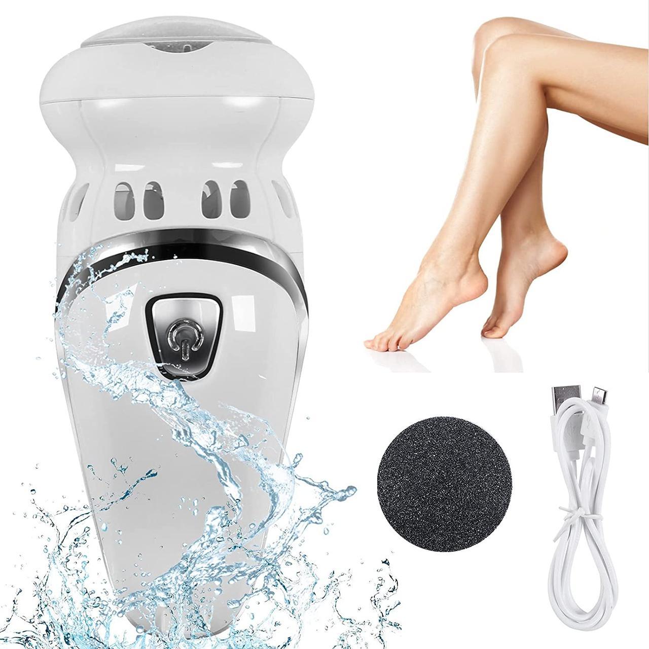 Електрична пемза для ніг Callus remover vacuum ∙ Набір для педикюру М'які п'яточки ∙ Бездротова електропилка для огрубілої шкіри стоп ∙ USB зарядка