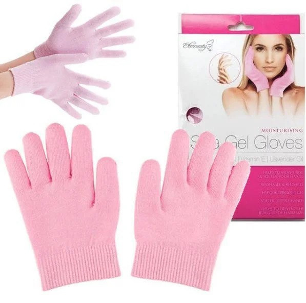 Косметичні зволожуючі SPA рукавички Spa Gel Gloves з маслом жожоба, екстрактом алое віра та вітаміном Е ∙ Гелеві рукавички для догляду та зволоження шкіри рук - мініатюра 2