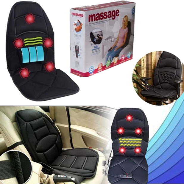 Масажна накидка на крісло Massage Seat Topper ∙ Масажер крісло масажне на сидіння - мініатюра 3
