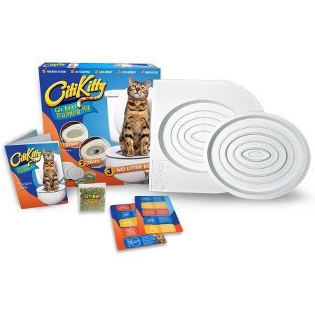 Система привчання котів до унітазу Туалет для кота Citi Kitty Cat Toilet Training - мініатюра 4