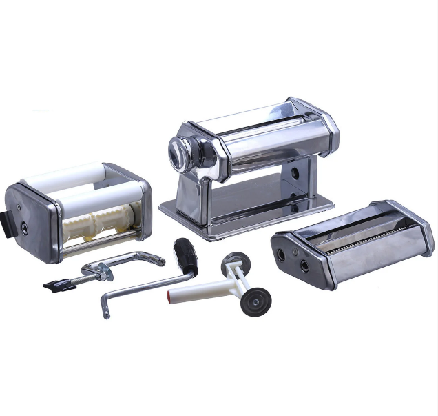 Лапшерізка ∙ Паста – машина ∙ Тестораскаточна машина ∙ Пристрій для приготування пасти, локшини + Тестораскатка Pasta Set - мініатюра 2