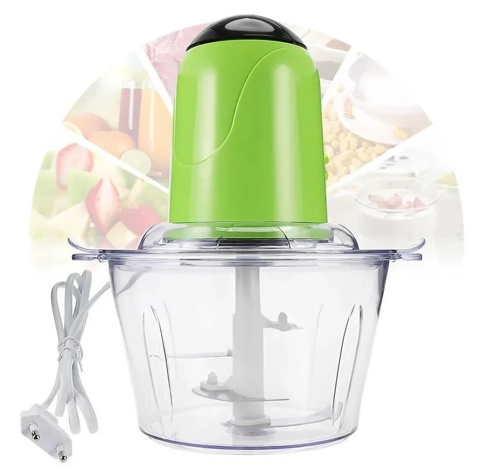 Кухонний електричний подрібнювач м'ясорубка Leomax «Молнія»