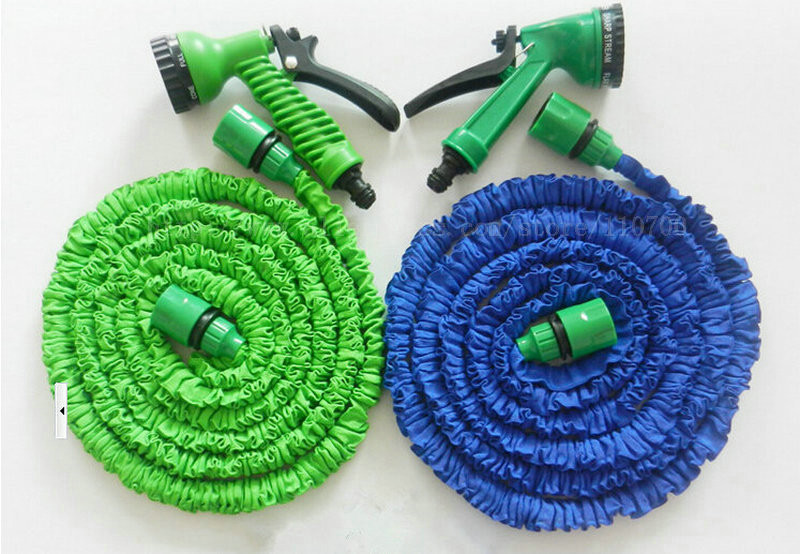 Поливальний садовий шланг XHOSE 30 м шланг, що розтягується, з насадками для поливу - мініатюра 3